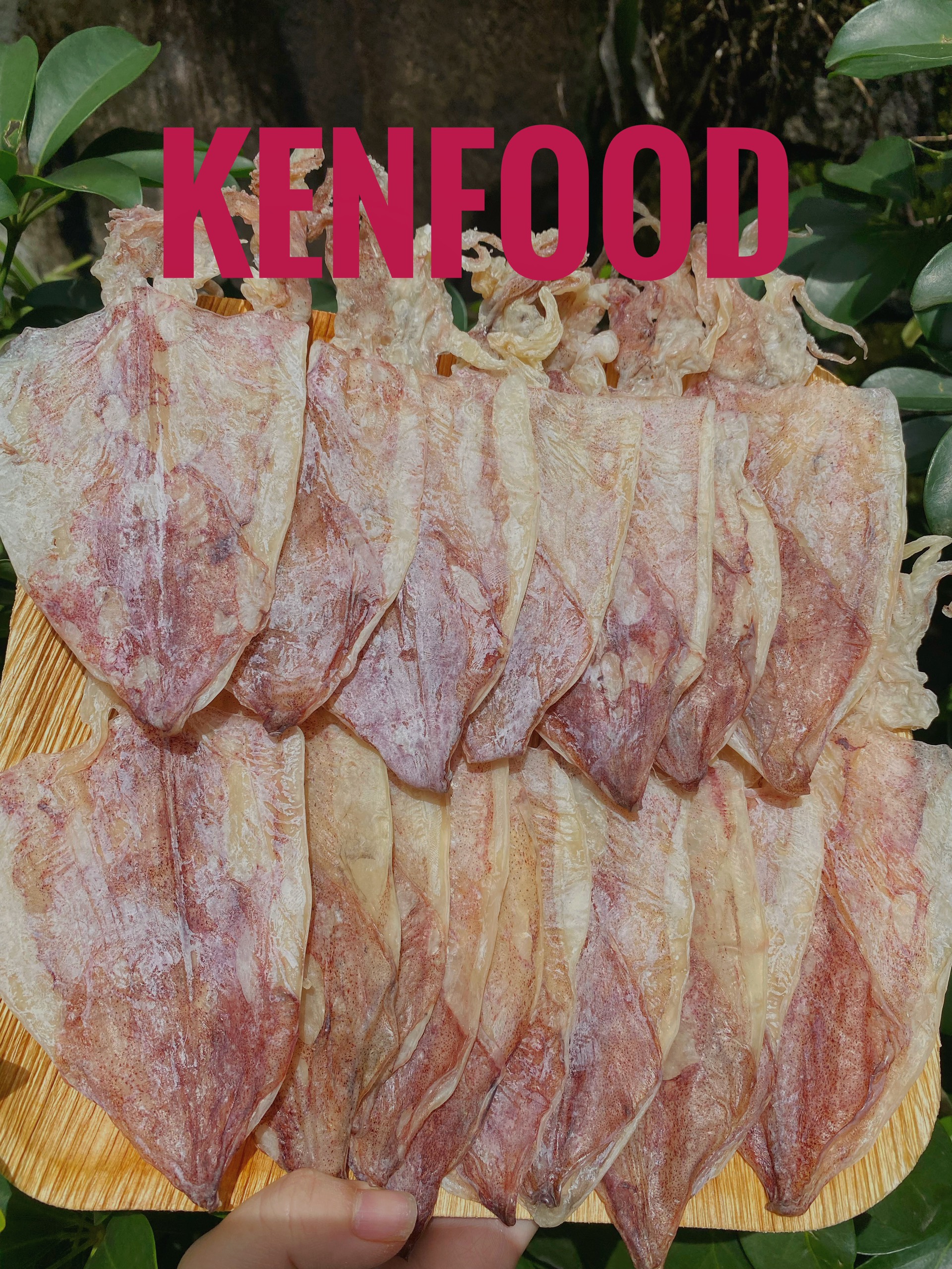 khô mực 50 con 2 giá khô mực kenfood